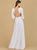 Lara 51119 - Long Sleeve Cut Out Wedding Dress