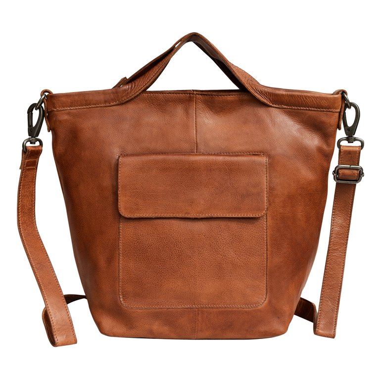 Bianca Tote/Crossbody - Cognac