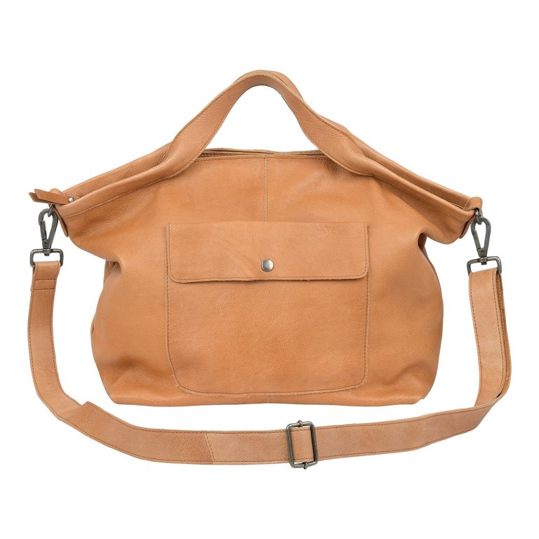 Colin Tote/Crossbody - Tan