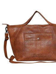 Colin Tote/Crossbody - Cognac