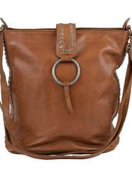 Leora Crossbody - Cognac