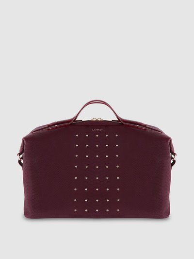 Latitu° Burgundy Venezia Weekender product