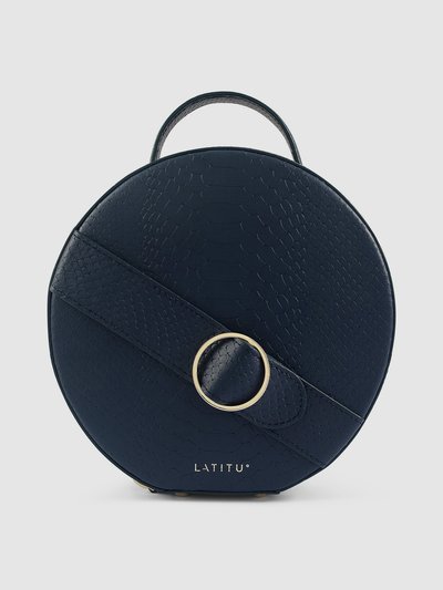 Latitu° Navy Blue Formosa Handbag product