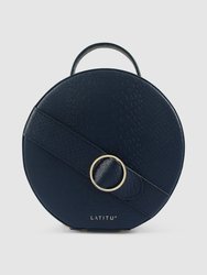 Navy Blue Formosa Handbag - Navy Blue
