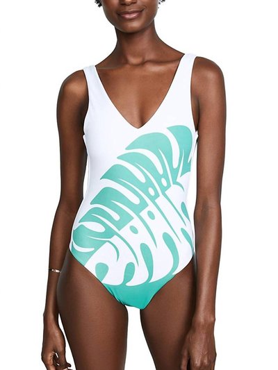 Laundry by Shelli Segal Arizona One Piece Swimsuit In Spearmint product