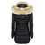 Women'S Quilted Faux Fur Hood Puffer Jacket Coat