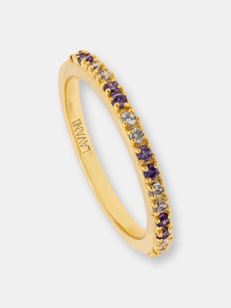 Anillo Diya Morado - Purple