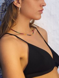 Multicolored Sapphire Olivenza Necklace