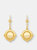 Pendientes Saori - White