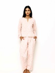 Mirabella Pajama Set - Salmon Pink