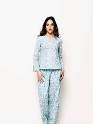 Mirabella Pajama Set - Aqua