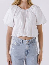 Balloon Sleeve Blouse