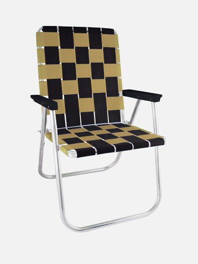 Lawn Chair USA Black & Gold Classic Chair product