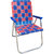 Blue & Red Classic Chair