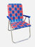 Blue & Red Classic Chair - Blue/Red
