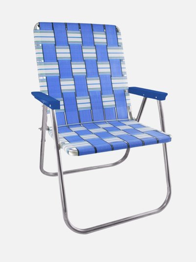 Lawn Chair USA Blue Sands Magnum Chair With Blue Arms product