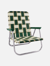 Charleston High Back Beach Chair - Green