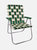 Charleston Magnum Lawn Chair - Tan/Green