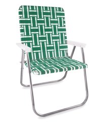 Green and White Stripe Magnum Chair