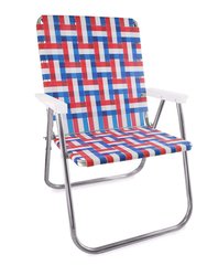Old Glory Magnum Chair with White Arms