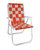 Orange & White Classic Chair