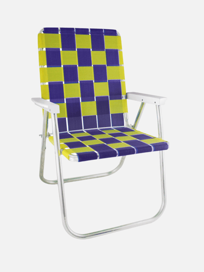 Lawn Chair USA Purple & Yellow Classic Chair product