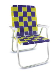 Purple & Yellow Classic Chair