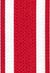Red And White Stripe Webbing - Red and White Stripe