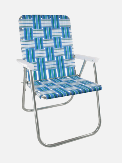 Lawn Chair USA Sea Island Classic Lawn Chair With White Arms product