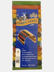 Lazy Bones Bendable Wooden Cave (May Vary) (Small)