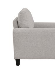 Aleron 37 in. W Round Arm Fabric Straight Chair