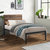 Basseri Black Metal Frame Platform Bed