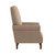 Cecily Velvet Tufted Back Club Accent Chair