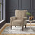 Cecily Velvet Tufted Back Club Accent Chair