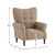 Cecily Velvet Tufted Back Club Accent Chair