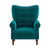 Cecily Velvet Tufted Back Club Accent Chair - Teal