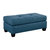 Charley Textured Fabric Upholstery Ottoman