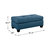 Charley Textured Fabric Upholstery Ottoman