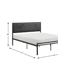 Crofton Gunmetal Metal Frame Platform Bed