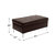 Falun Tufted Faux Leather Upholstery Ottoman