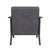 Jenson Velvet Solid Wood Frame Accent Chair