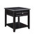 Juniper 24 in. Espresso Rectangular End Table With Drawer