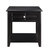 Juniper 24 in. Espresso Rectangular End Table With Drawer - Espresso