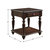 Koy 24 in. Espresso Rectangular Wood End Table With Drawer