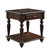 Koy 24 in. Espresso Rectangular Wood End Table With Drawer