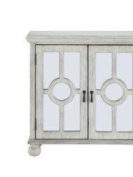 Madrona Antique Accent Cabinet - Antique White