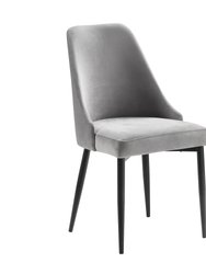 Orsina Velvet Dining Room Side Chair - Set of 2