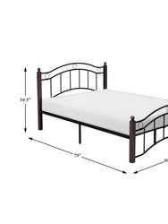 Sterling Black Metal Frame Platform Bed