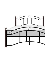 Sterling Black Metal Frame Platform Bed - Black