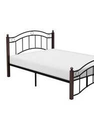 Sterling Black Metal Frame Platform Bed